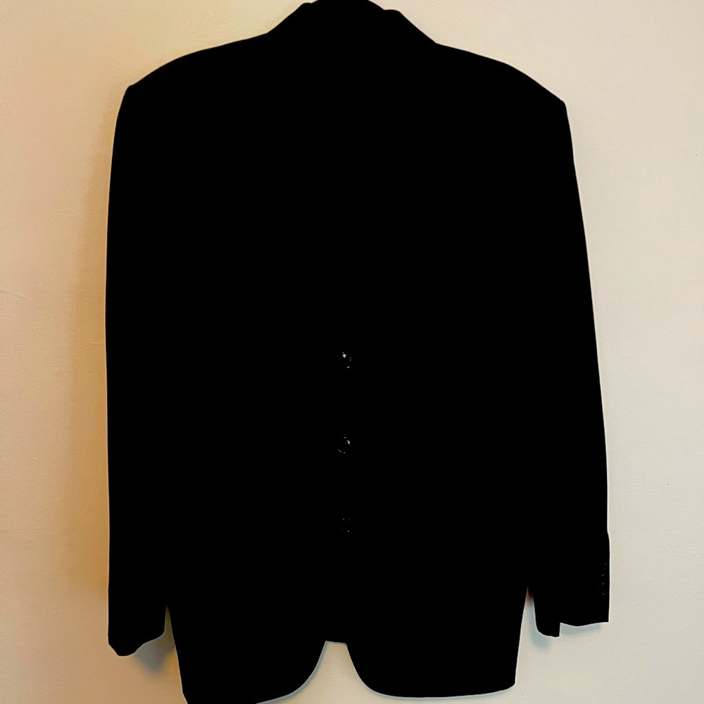 Black sports coat
